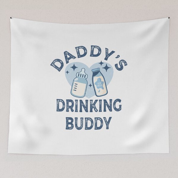 Item preview, Daddy's Drinking buddy Humor Fatherhood  designed and sold by onzpacesdesign.