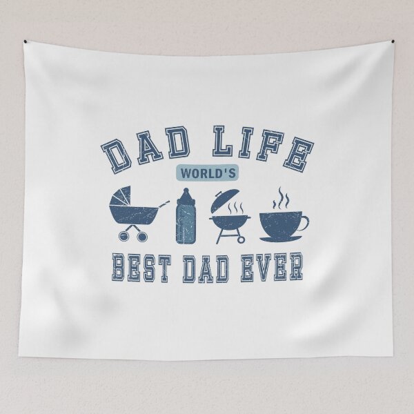 Item preview, Dad Life best dad ever Humor Fatherhood  designed and sold by onzpacesdesign.