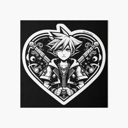 Vista previa del artículo con la obra «Sora - Kingdom Hearts Sticker», diseñado y vendido por rikymorphe.