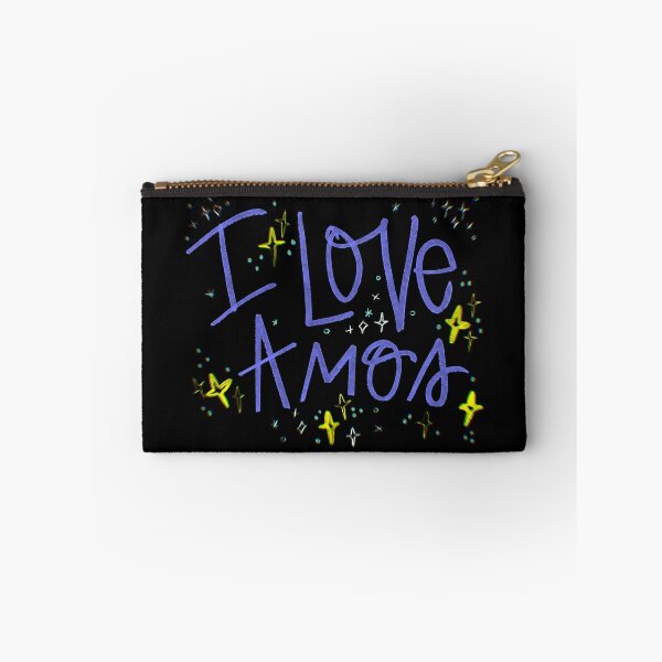 Item preview, I LOVE AMOS NAME PURPLE designed and sold by GIVENGRACE.ART.