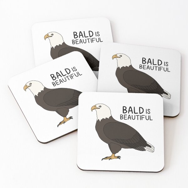 Item preview, BALD IS BEAUTIFUL (Bald Eagle) designed and sold by chicorycreative.