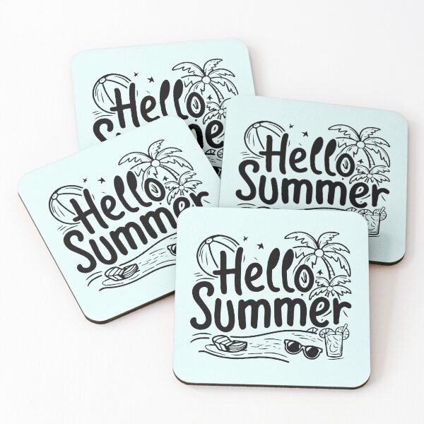 Item preview, Hello Summer: Welcome the Season of Sunshine and Joy designed and sold by FEBRICAST.
