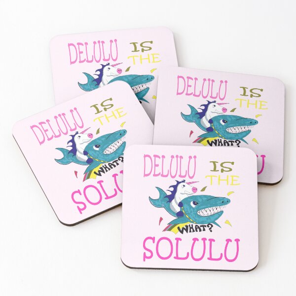 Item preview, Delulu is the Solulu unicorn riding shark designed and sold by FilMate.