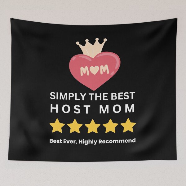 Item preview, Best Host Mom Queen 5 stars designed and sold by sydney-syder.