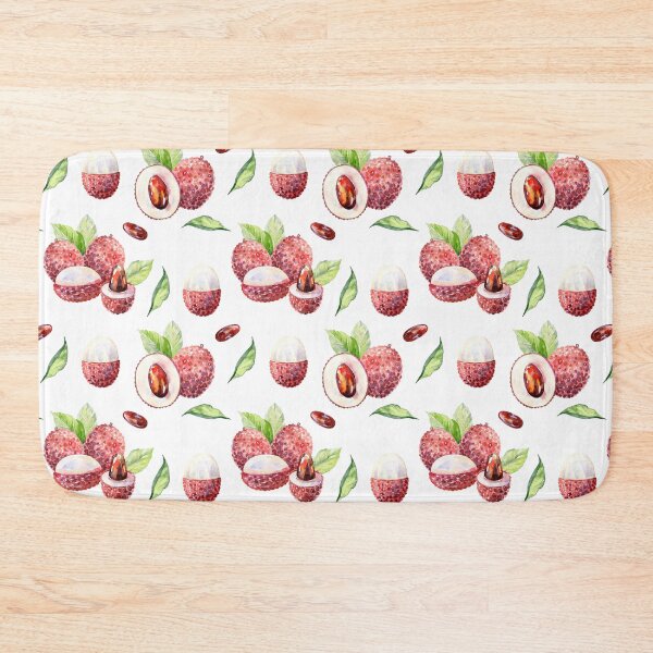 Item preview, Watercolor lychee pattern designed and sold by tapilipa.