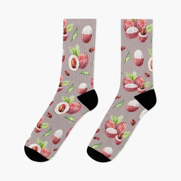 Item preview, Watercolor lychee pattern designed and sold by tapilipa.