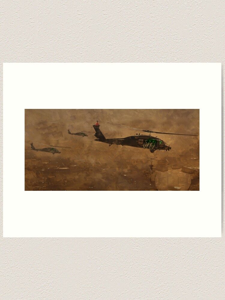 Thumbnail 1 of 3, Art Print, Play date in Iraq designed and sold by FatCrayon.