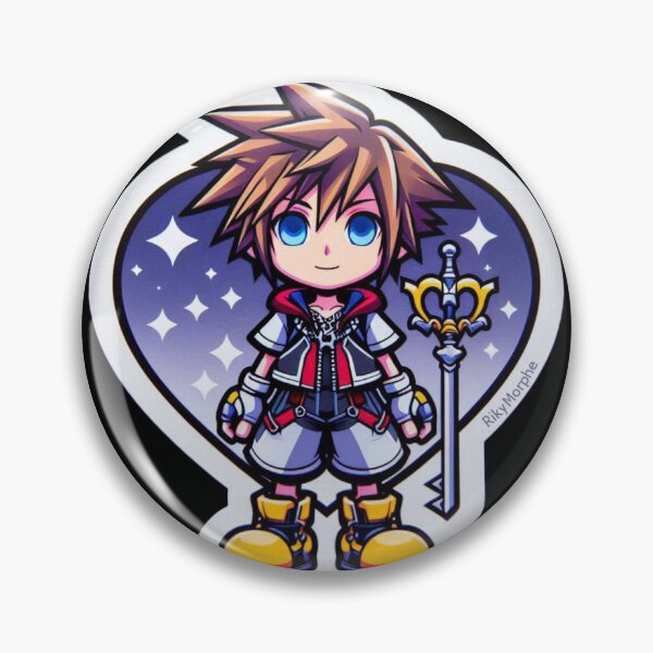 Item preview, Sora - Kingdom Hearts Sticker designed and sold by rikymorphe.