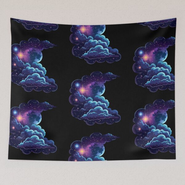 Item preview, Night sky  - galaxy silhouette - stars universe cosmos gift for astronomy student designed and sold by Fantasy Cache.