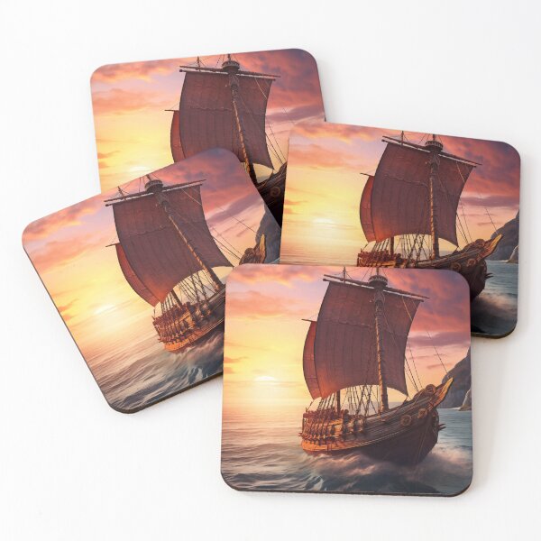 Item preview, Sailing Through Time: A Viking Ship in Norway #9 designed and sold by Anuchartl.
