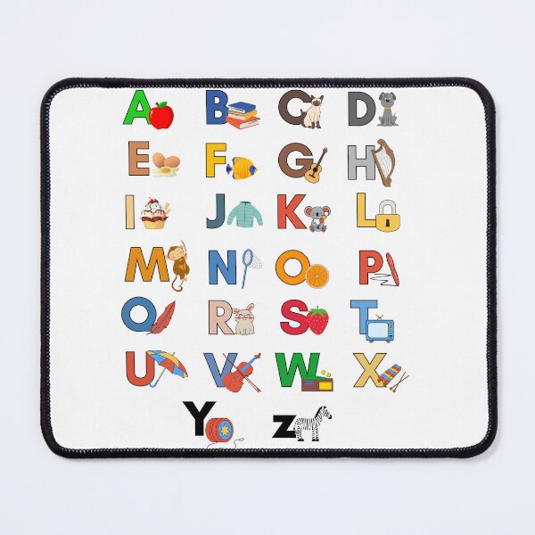 Item preview, Colorful Alphabet ABCD Kindergarten Teacher Preschool PreK  designed and sold by Micro-dose.