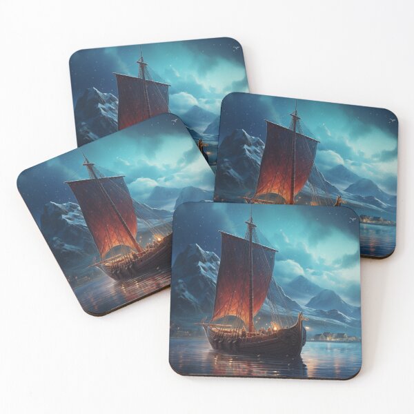 Item preview, Sailing Through Time: A Viking Ship in Norway #12 designed and sold by Anuchartl.