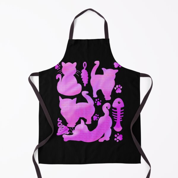 Item preview, Cat lovers cats silhouette pink purple feelings pattern gifts for women who love cats designed and sold by Artonmytee.
