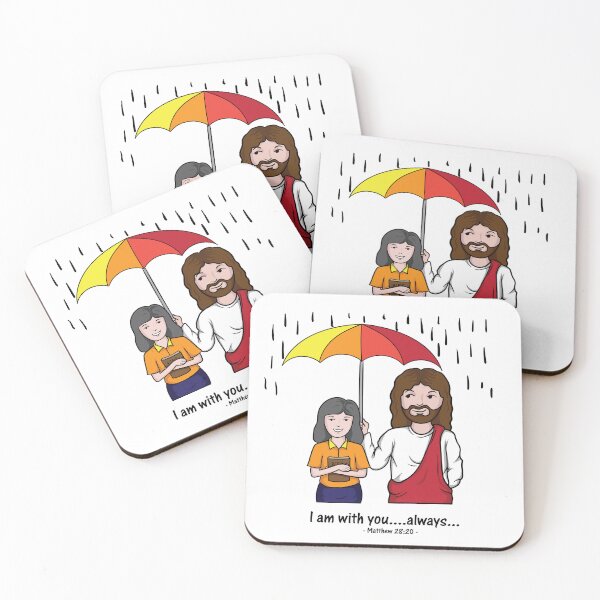 Item preview, Jesus Cartoon I'am with you designed and sold by Timotius-Iwan.