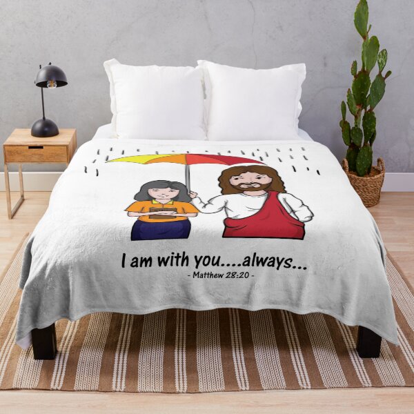 Item preview, Jesus Cartoon I'am with you designed and sold by Timotius-Iwan.