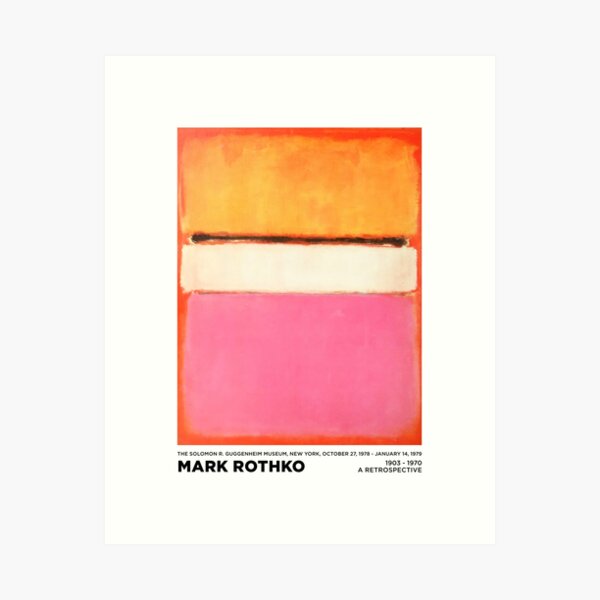Item preview, Mark Rothko - White Center 1950 #0042 designed and sold by larabu.