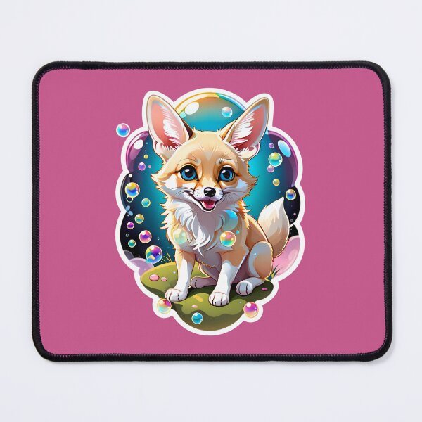 Item preview, Cute Baby Fennec Fox With Bubbles designed and sold by TheArtOfPat.
