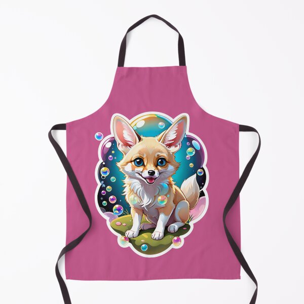 Item preview, Cute Baby Fennec Fox With Bubbles designed and sold by TheArtOfPat.