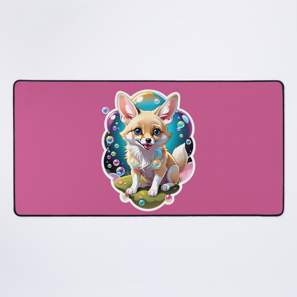 Item preview, Cute Baby Fennec Fox With Bubbles designed and sold by TheArtOfPat.
