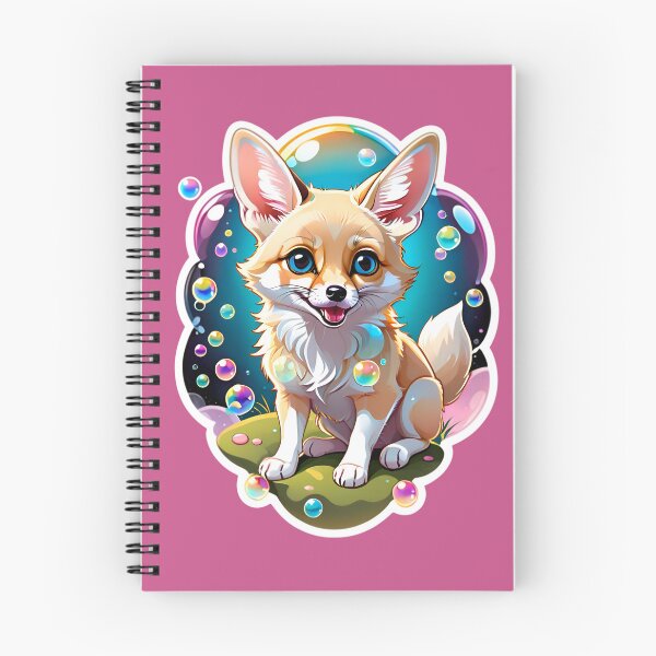 Item preview, Cute Baby Fennec Fox With Bubbles designed and sold by TheArtOfPat.