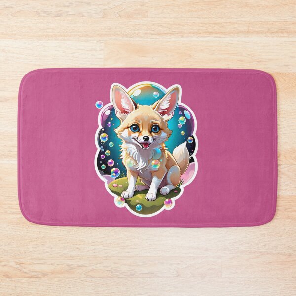 Item preview, Cute Baby Fennec Fox With Bubbles designed and sold by TheArtOfPat.