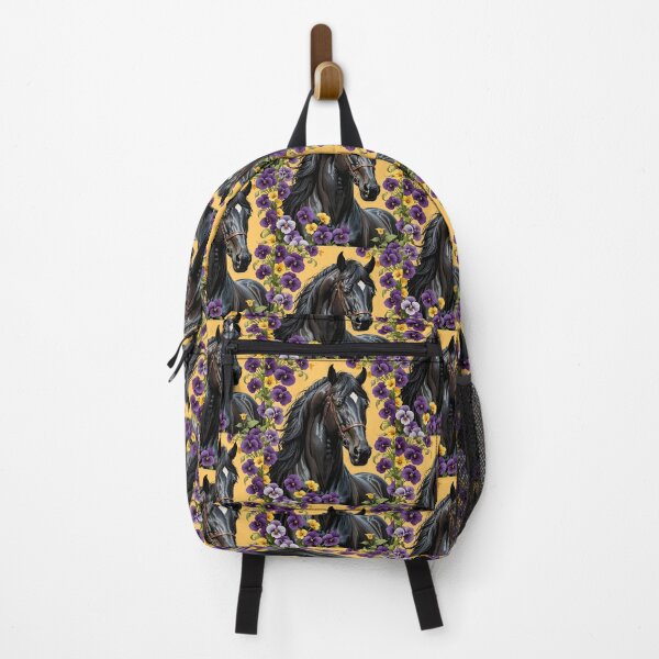 Item preview, A Horse Surrounded By Common Violet Flowers designed and sold by taiche.