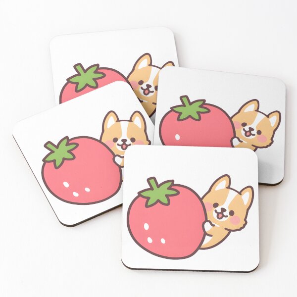 Item preview, Strawberry - Fruit corgi  designed and sold by Kappadog.