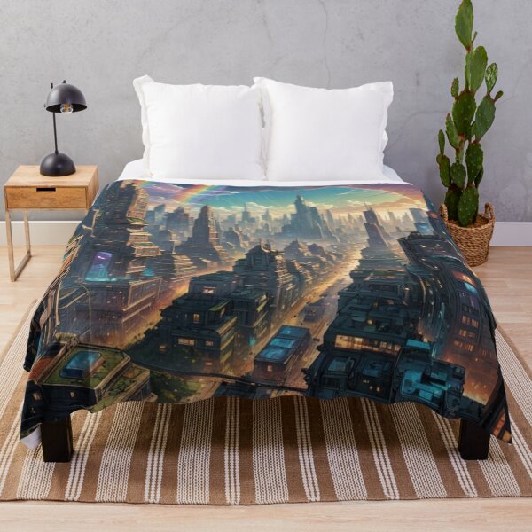 Item preview, A futuristic city designed and sold by Geek Girl Ohio.