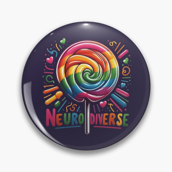 Item preview, Neurodiverse Lollipop designed and sold by Vkinsify.