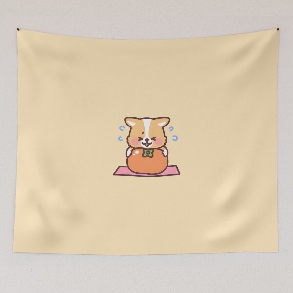 Item preview, Persimmon - Fruit corgi designed and sold by Kappadog.