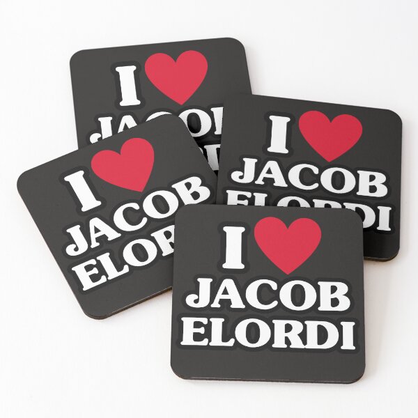 Item preview, I heart Jacob Elordi Design designed and sold by LarkaArt.
