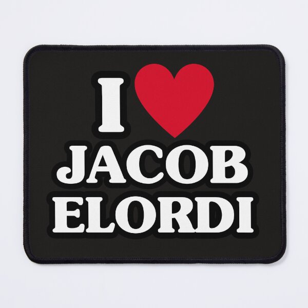 Item preview, I heart Jacob Elordi Design designed and sold by LarkaArt.