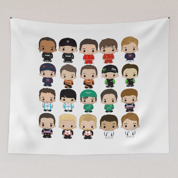 Item preview, F1 chibi 2024 class designed and sold by cutedrivers.