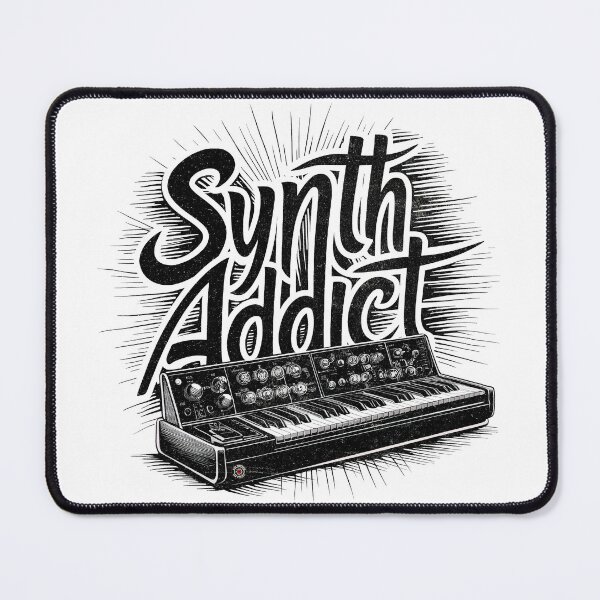 Item preview, Synthesizer Addict Synth Retro mk1 - Eye Voodoo designed and sold by eyevoodoo.