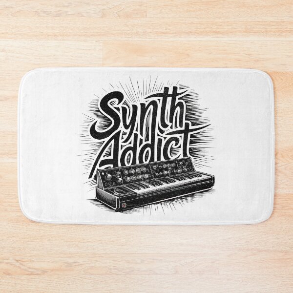 Item preview, Synthesizer Addict Synth Retro mk1 - Eye Voodoo designed and sold by eyevoodoo.