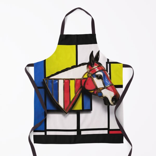 Item preview, Mondrian design horse designed and sold by aipaint.