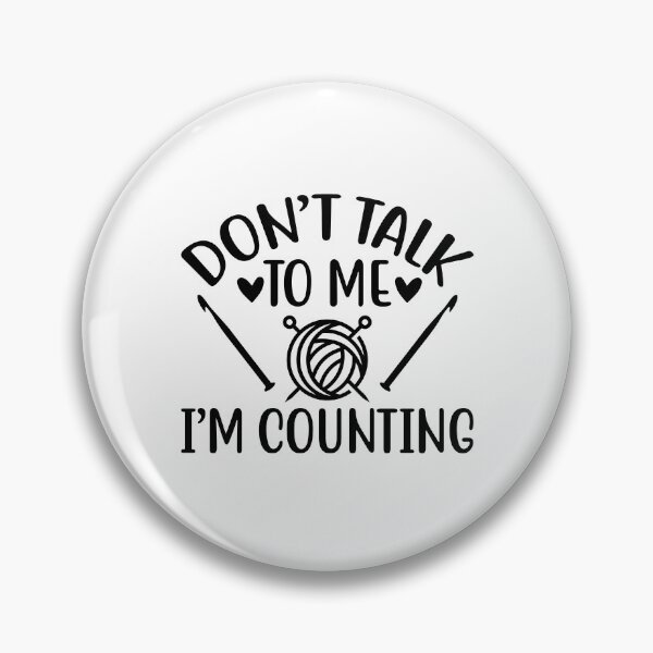 Item preview, Don't talk to me, I'm counting designed and sold by emmaf4rr.