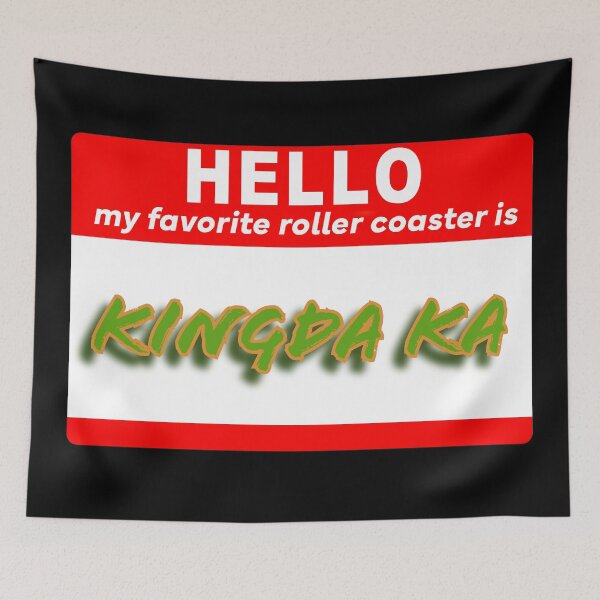 Item preview, Hello My Favorite Roller Coaster Is Kingda Ka designed and sold by RollingRC.