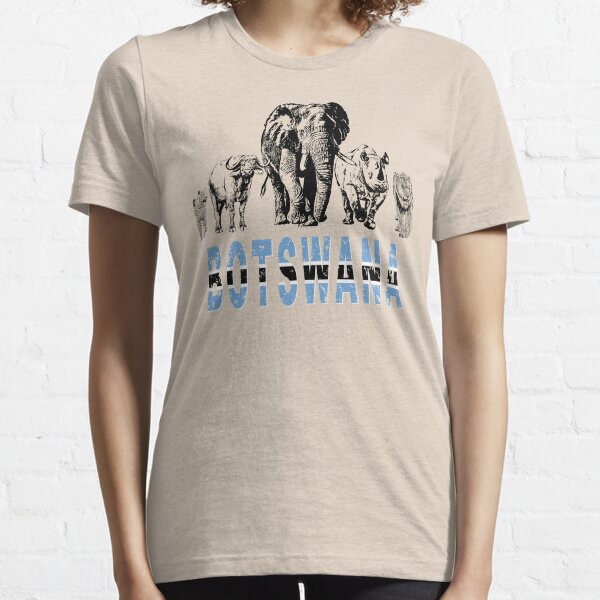 Africa's Big Five for Botswana Fans Essential T-Shirt