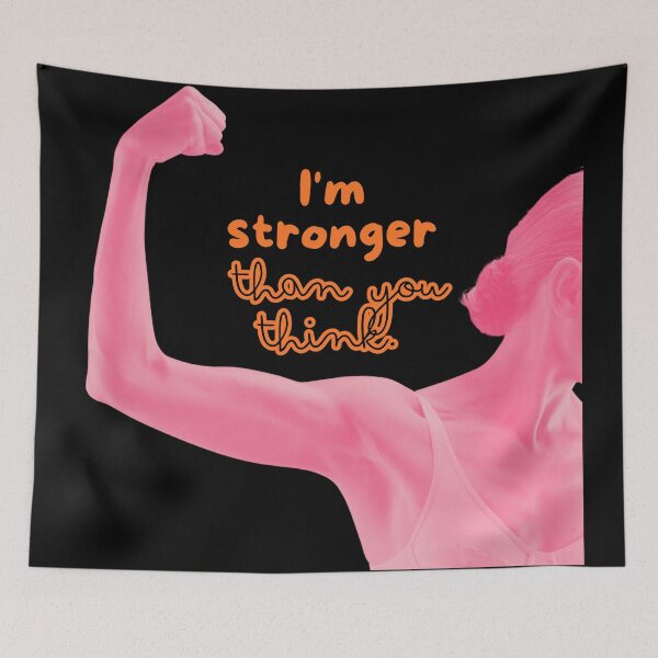 Item preview, Strong like a woman. I'm stronger than you think. designed and sold by attakorn.