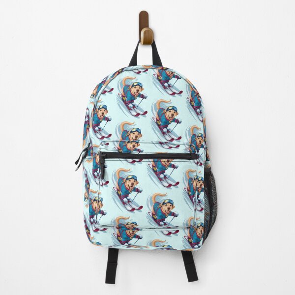 Item preview, Skiing Lab, Yellow Labrador Ski designed and sold by AryaSubramanian.