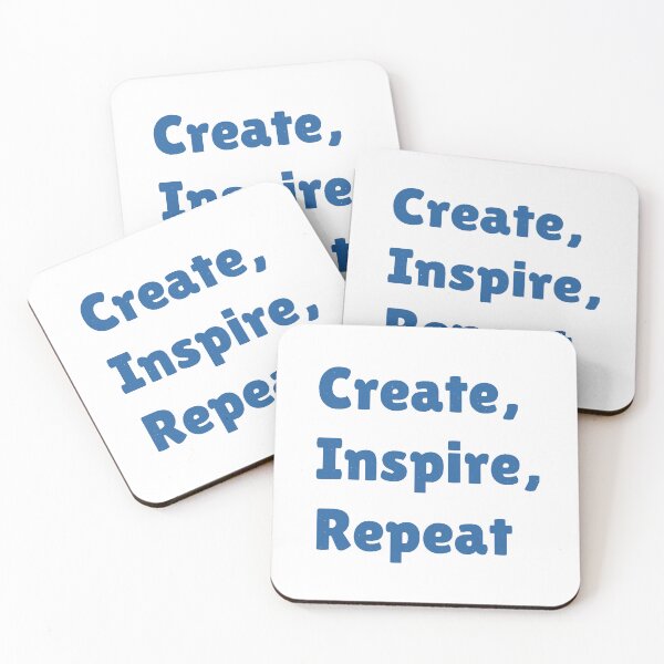 Item preview, Create, Inspire, Repeat designed and sold by trepiu.