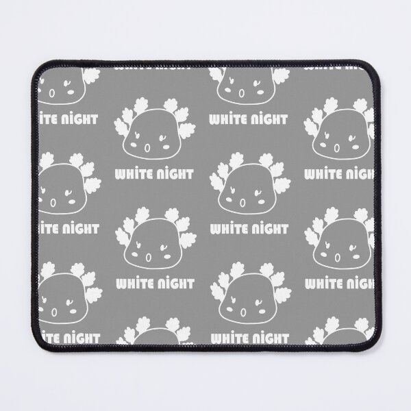 Item preview, WHITE NIGHT (white) - I am a axolotl - Haato the Gang of Salamander designed and sold by lazycat14.