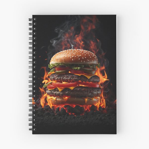 Item preview, Flaming Burger designed and sold by Sadia  Jannat.