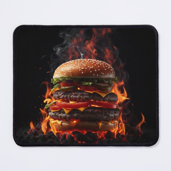 Item preview, Flaming Burger designed and sold by Sadia  Jannat.