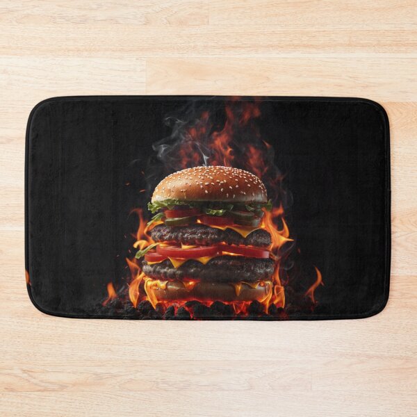 Item preview, Flaming Burger designed and sold by Sadia  Jannat.