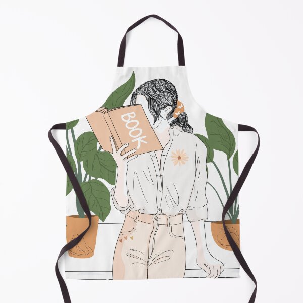 Item preview, Boho Woman reading a book designed and sold by MoonCatLab.
