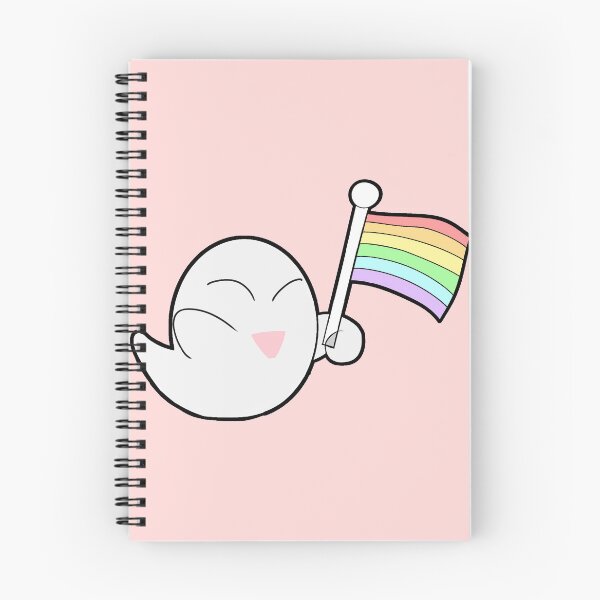 Item preview, Rainbow Flag Gay Pride Ghost designed and sold by FunnyGayGuy.