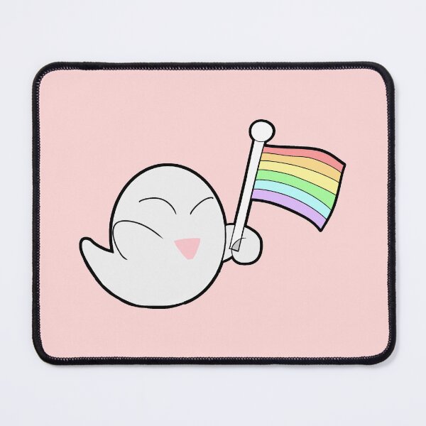Item preview, Rainbow Flag Gay Pride Ghost designed and sold by FunnyGayGuy.