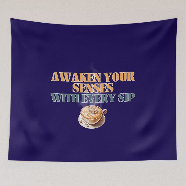 Item preview, Awaken Your Senses With Every Sip designed and sold by Areumi1.